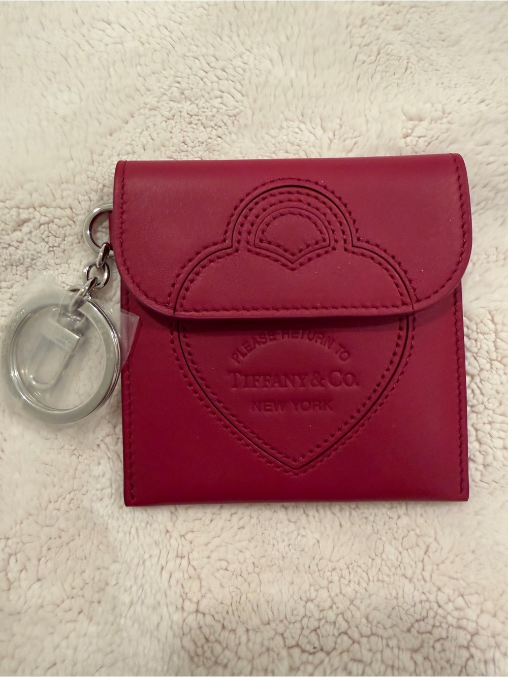 Tiffany & Co. RARE Fuschia Pouch